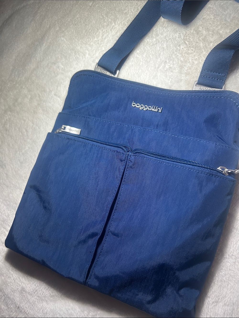 Baggallini Royal Blue Adjustable Crossbody Organizer